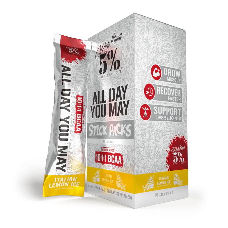 5% All Day You May BCAA (10 Stick pack)