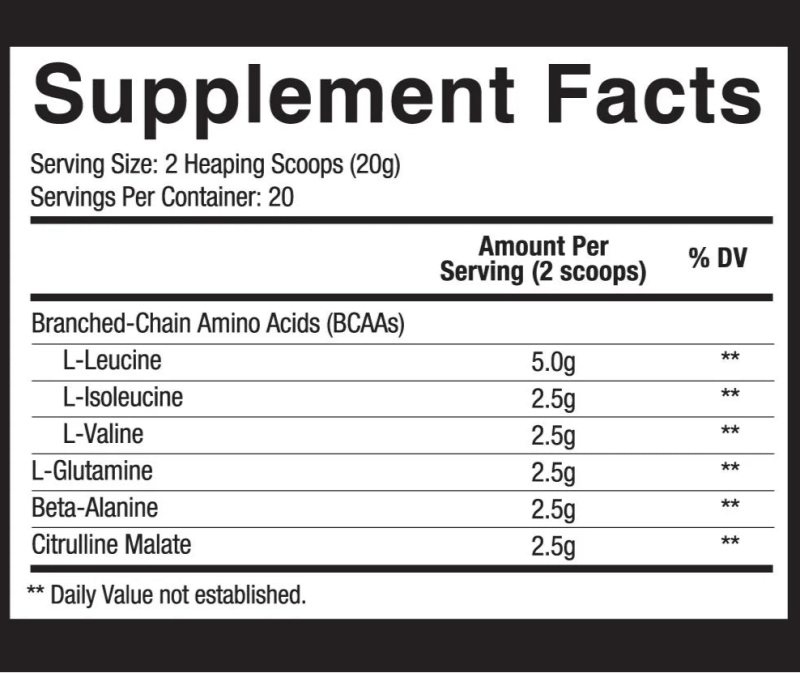 ABC- Advanced BCAA Supplement - Image 3