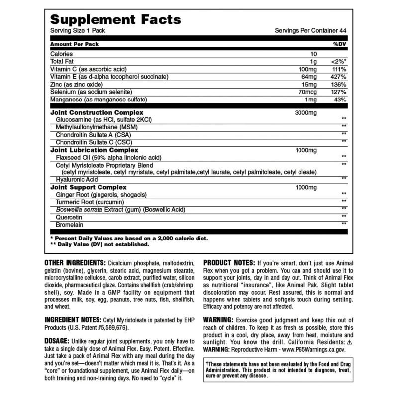 Animal Flex 44Packs - Image 2