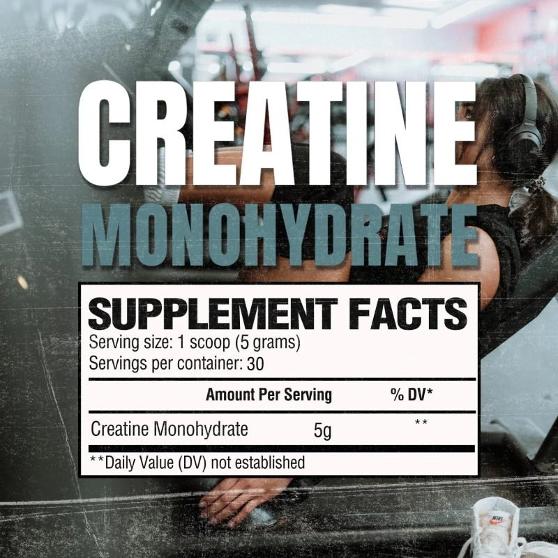 Raw Creatine Monohydrate - Image 2