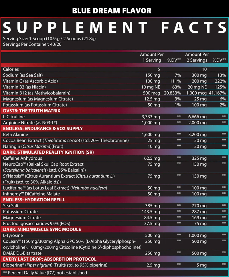 DVST8 DARK 40 Servings - Image 4