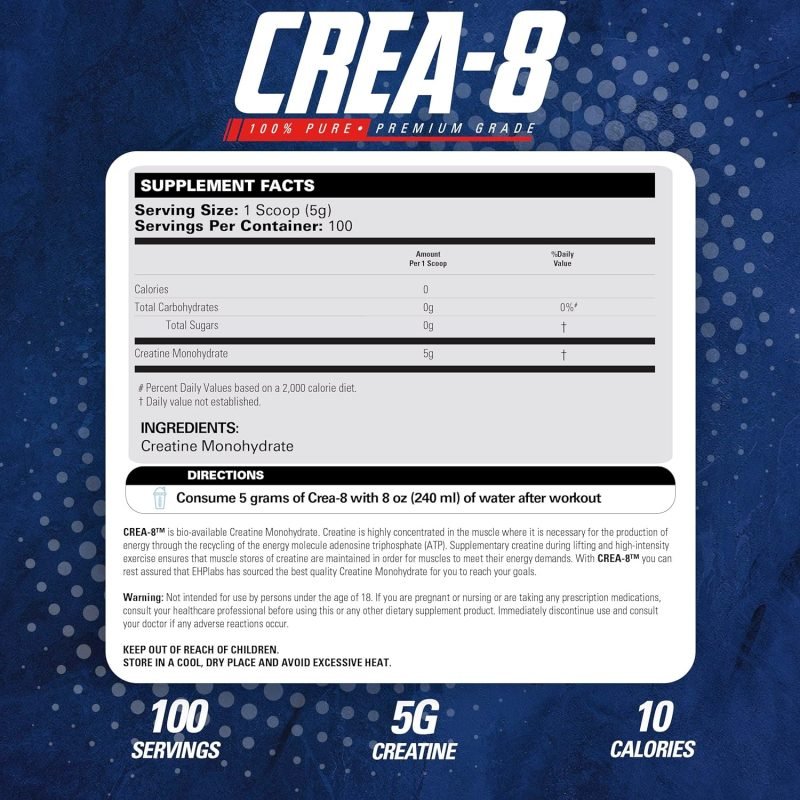 EHP Labs Crea-8 Creatine - Image 2