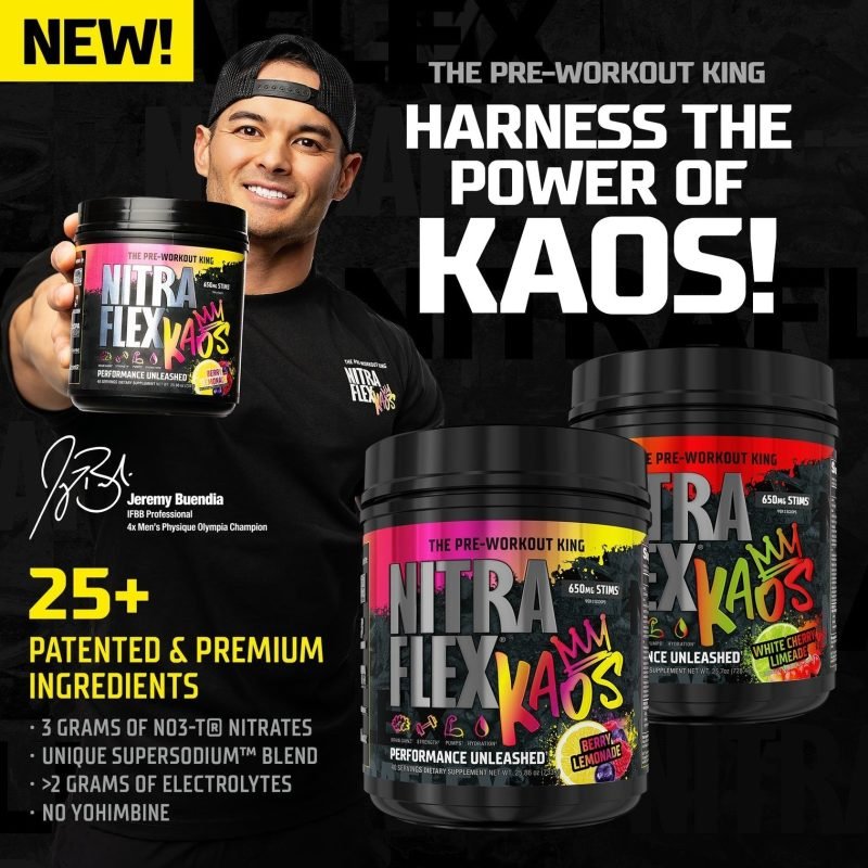 GAT NItraflex KAOS- Pre Workout (40 Servings) - Image 7