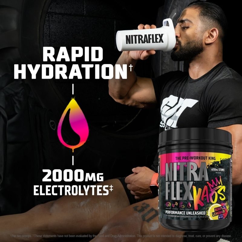 GAT NItraflex KAOS- Pre Workout (40 Servings) - Image 5