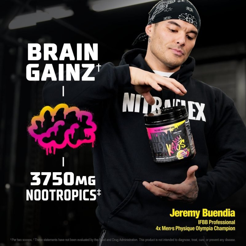 GAT NItraflex KAOS- Pre Workout (40 Servings) - Image 4
