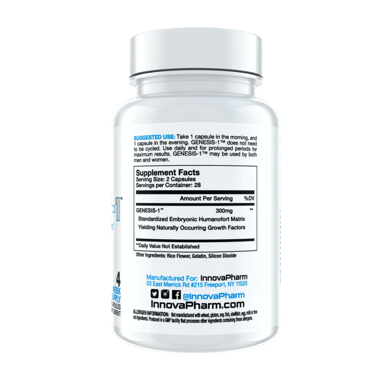 InnovaPharm GENESIS -1 (56 caps) - Image 2