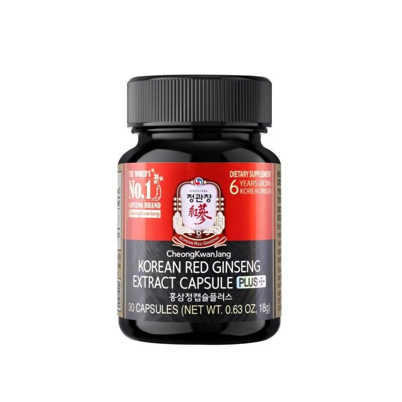 Korean Red Ginseng Extract Capsule Plus