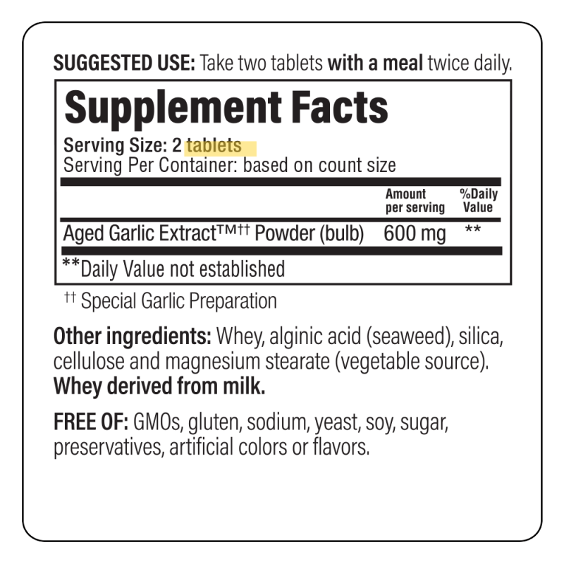 Kyolic Cardiovascular Health Formula 100 - Image 2