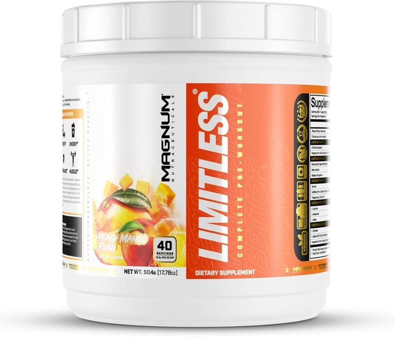 Limitless Pre Workout-40 Servings - Image 5