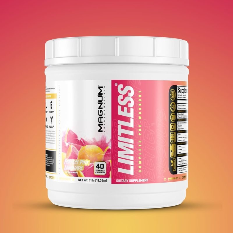 Limitless Pre Workout-40 Servings - Image 2