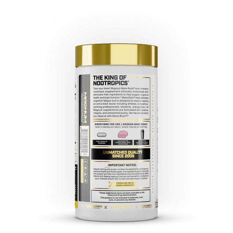 Magnum Mane Brain 60 Caps - Image 4