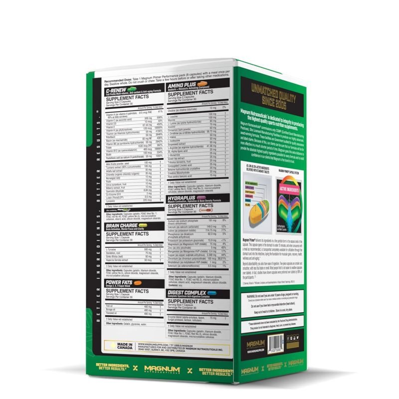 Magnum Primer Performance Pack 30 Servings - Image 2
