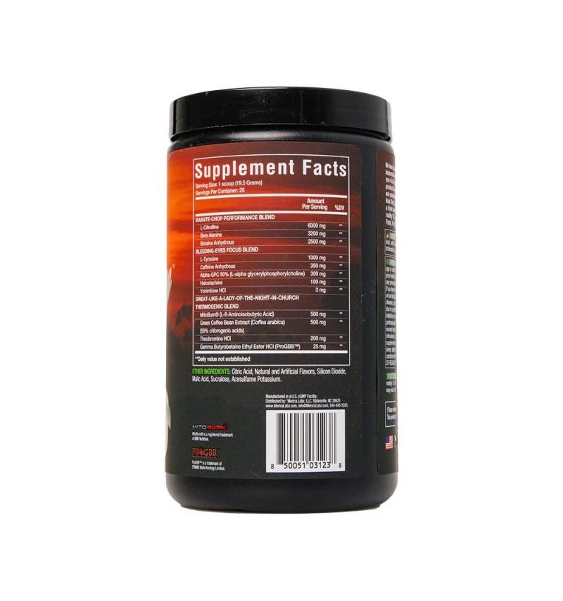 Red, White, & Boom Napalm - Thermogenic Pre-Workout - Image 2