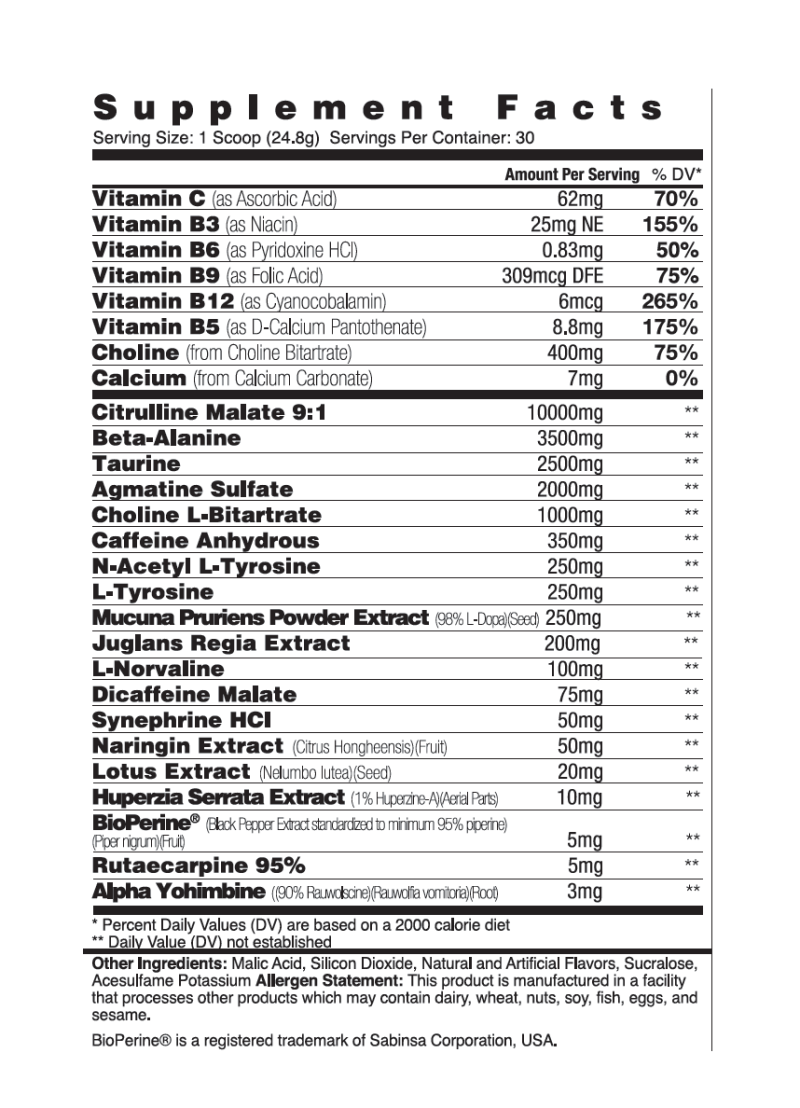 SUPER bioFREAK OMG Pre Workout - Image 6