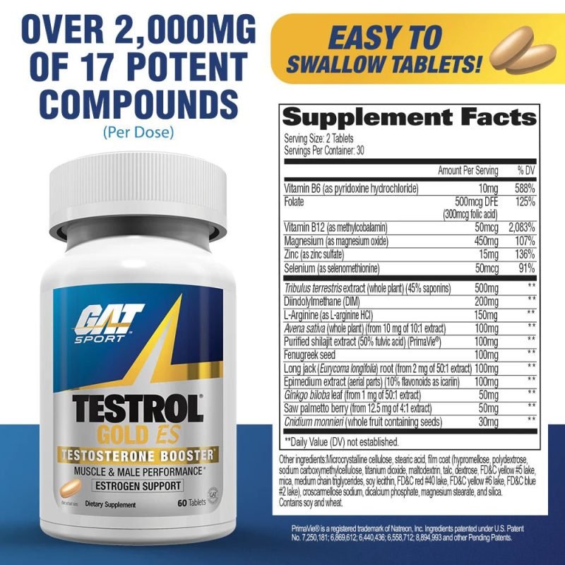 Testrol Gold ES - 60 Tabs - Image 2