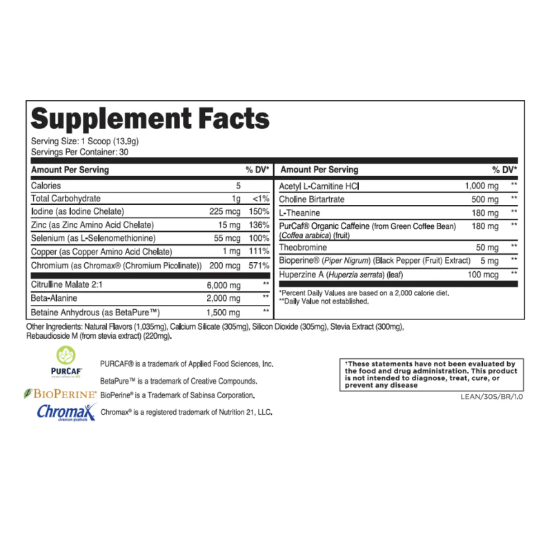TL Lean Pre-Workout - Image 3