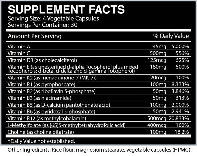 VITALITY: Sports Multivitamin - Image 2